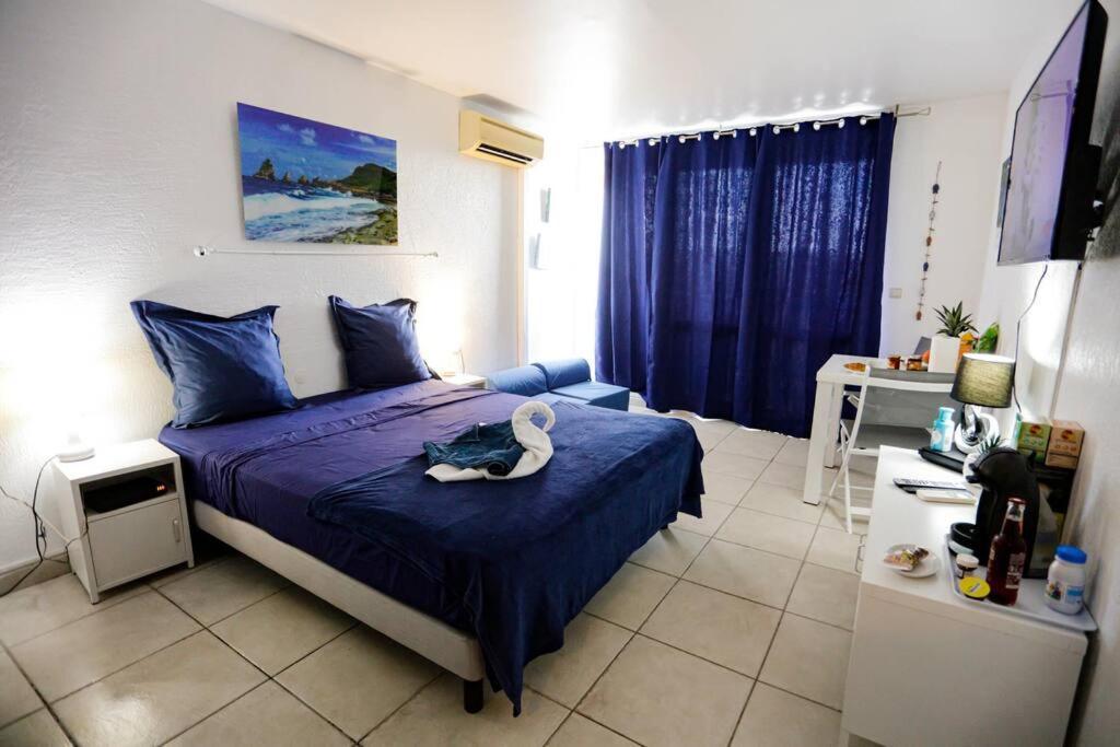 Paradis Studio & Plage A 1 Min Le Gosier  Exteriér fotografie