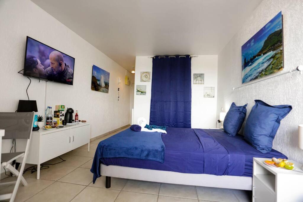 Paradis Studio & Plage A 1 Min Le Gosier  Exteriér fotografie